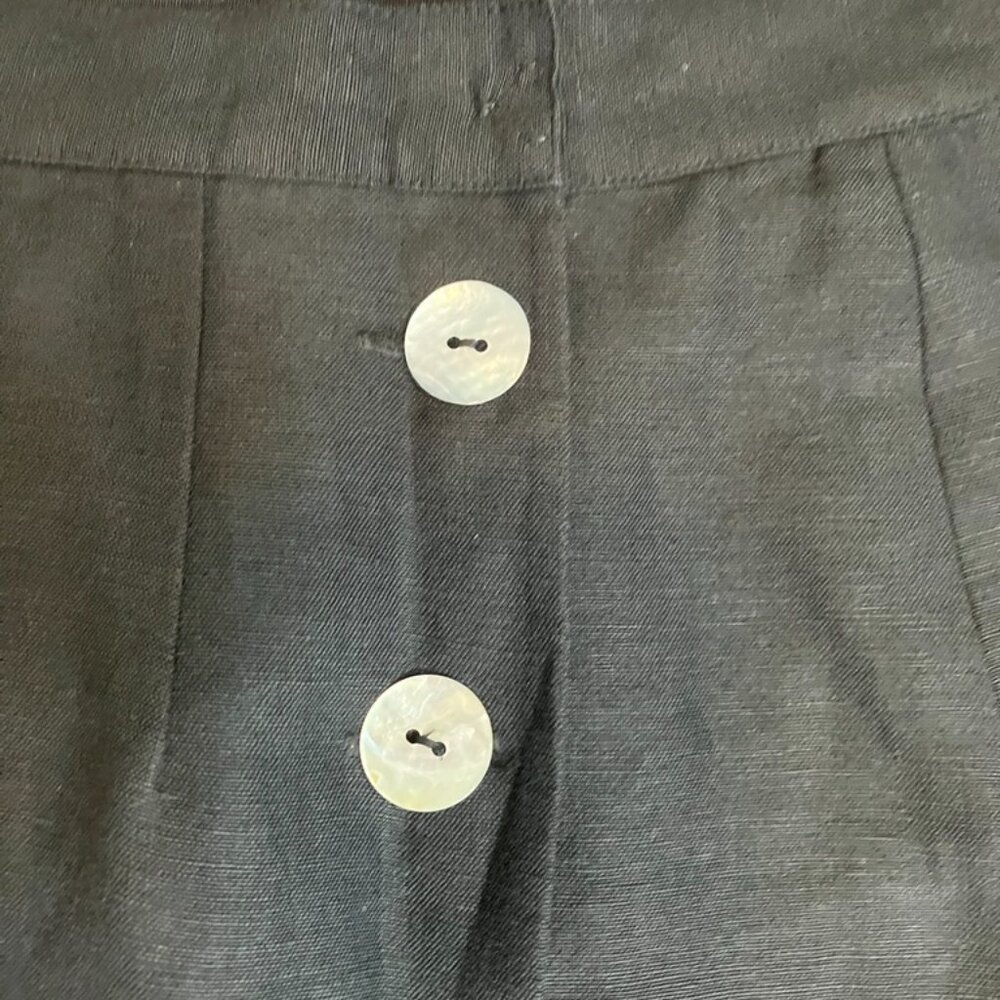 Vintage Moda Spiegel Pencil Skirt, W/mother of pearl Buttons, Women's Size 4 - Picture 5 of 7